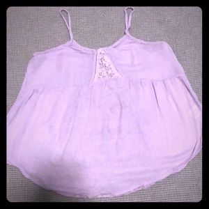 Adorable breezy babydoll top xs